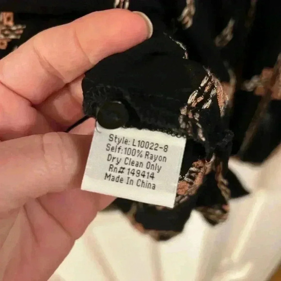 Johnny Was Iman Embroidered button down blouse s/m - Picture 7 of 9